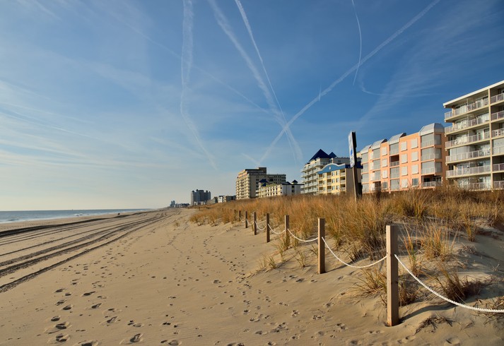 Secure Ocean City MD Balconies with hurricane shutters down
