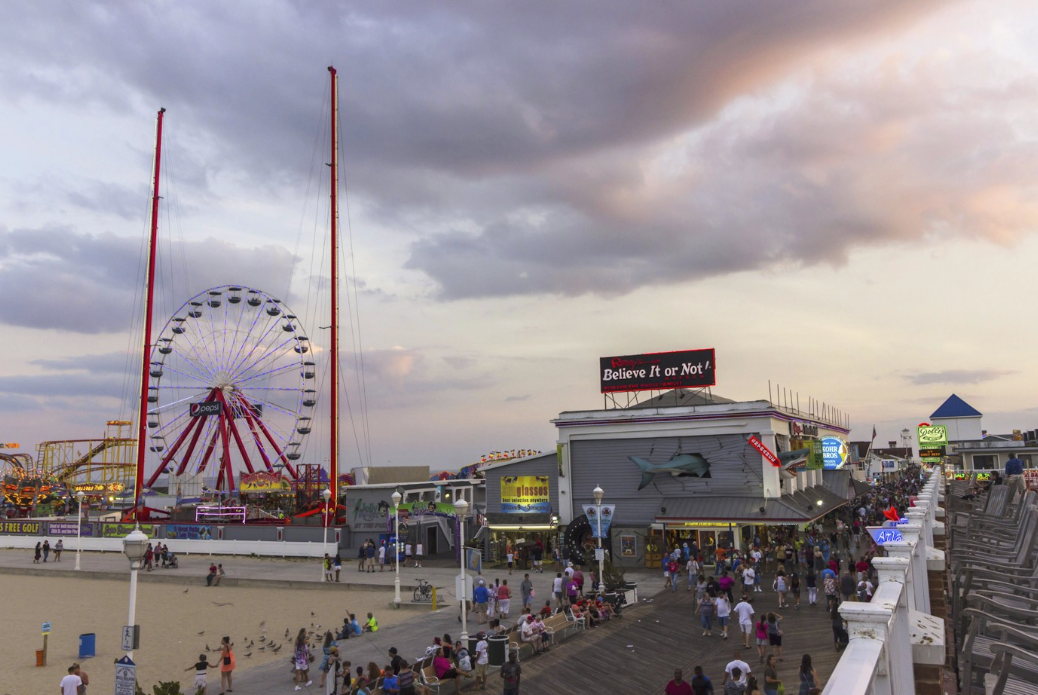 Downtown Ocean City MD restaurants