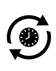 clock showing a professional vacation rental manager will have 24/7 maintenance support in ocean city md