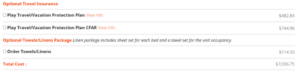 Cost When Booking Direct