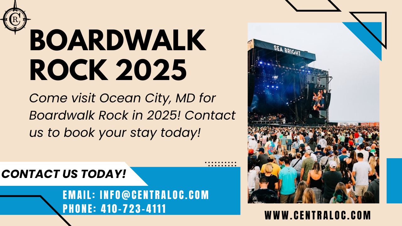 Visit Ocean City, MD for Boardwalk Rock!