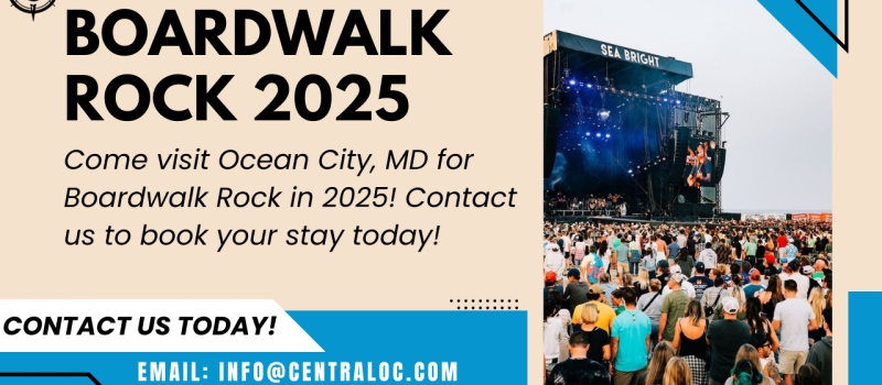 Visit Ocean City, MD for Boardwalk Rock!
