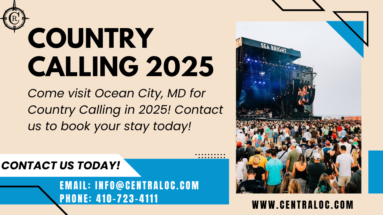 Visit Ocean City MD for Country Calling 2025!