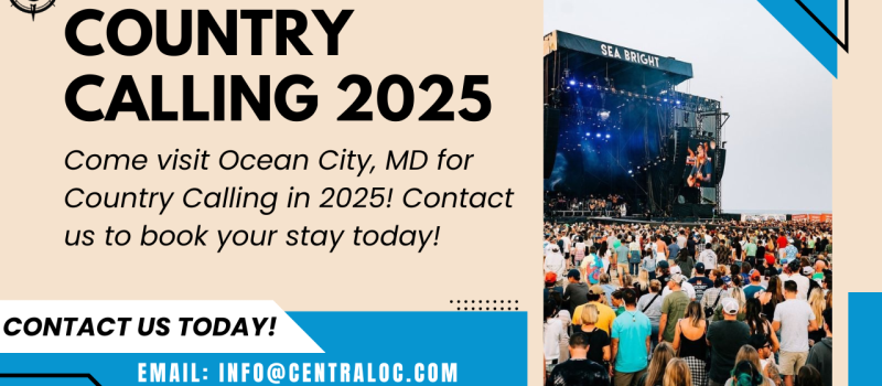 Visit Ocean City MD for Country Calling 2025!
