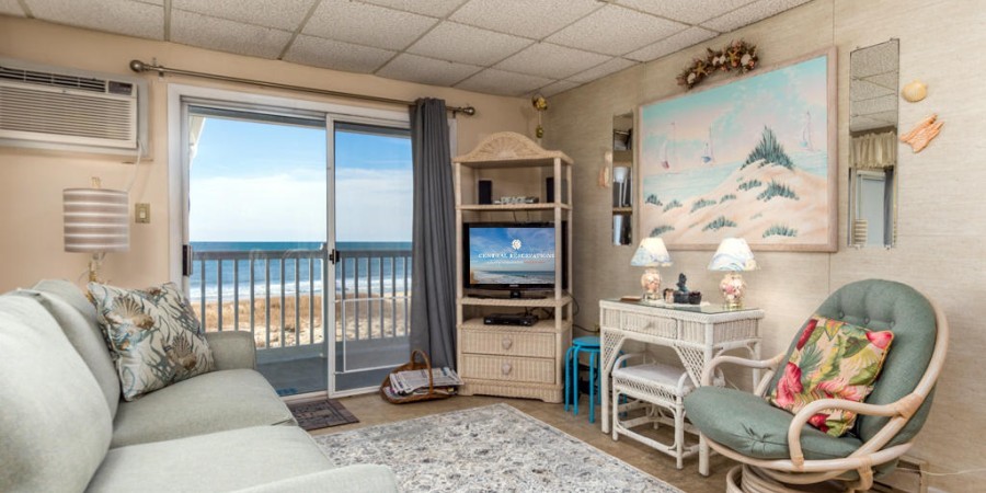 Oceanfront Living Area