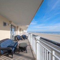 Balcony Looks Over Beach 