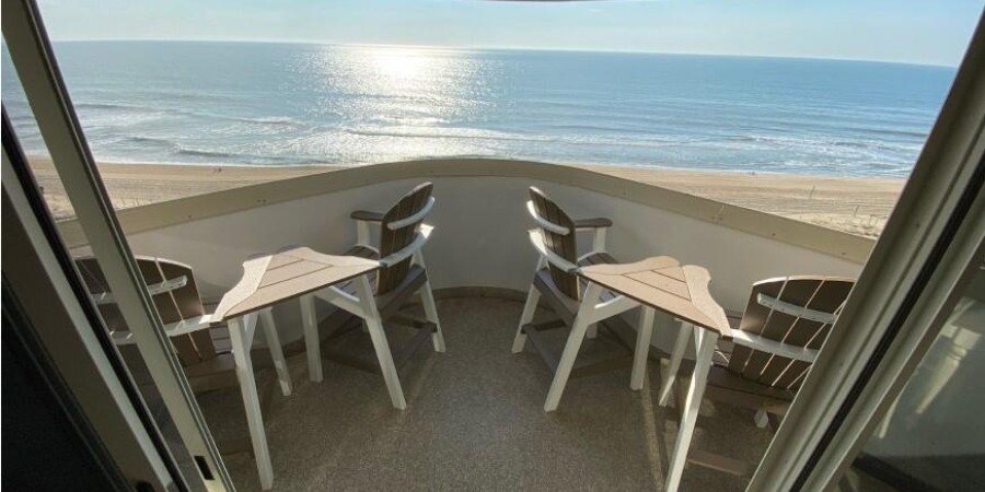 Oceanfront Balcony View