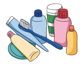 Toiletries to pack for vacation to ocean city