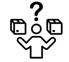 icon displaying the difference between a local vacation rental manager and someone who just does bookings