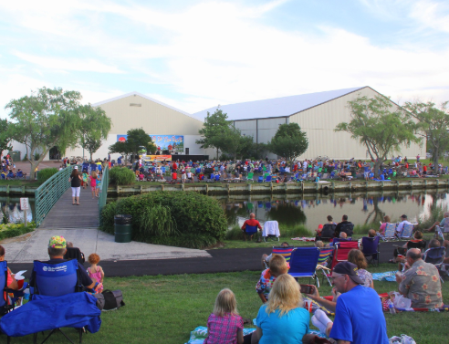 Free summer event, sundaes in the park ocean city md ice cream and music